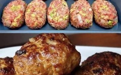 Gehaktballetjes uit de oven, gemaakt met 800 g gehakt