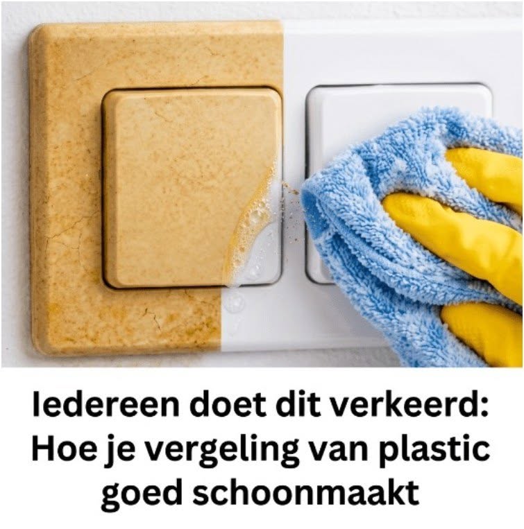Iedereen doet dit verkeerd: hoe je op de juiste manier vergeling van plastic maakt
