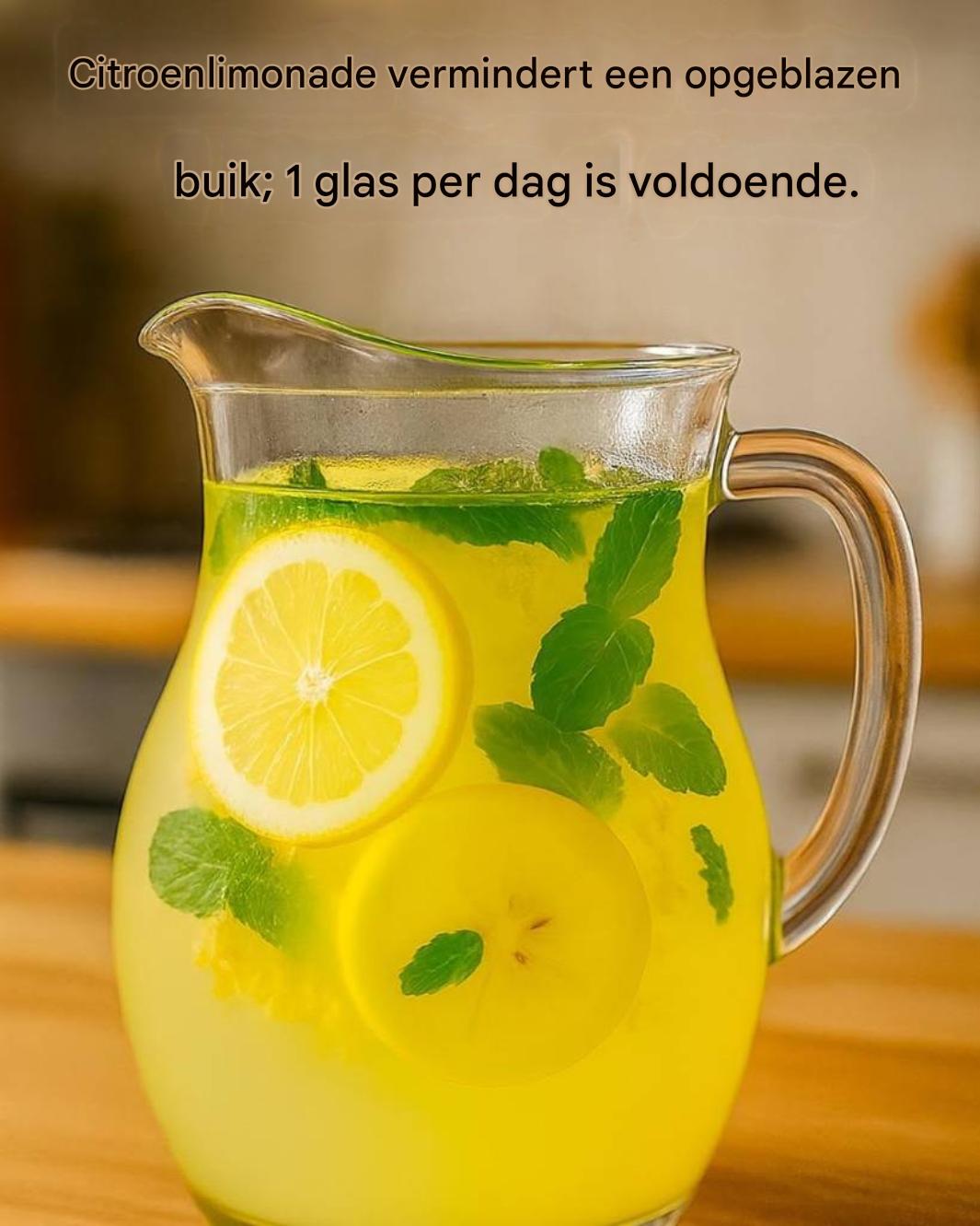 Citroenlimonade “verbrandt vet”: ik voeg dit ingrediënt toe en val daardoor flink af.