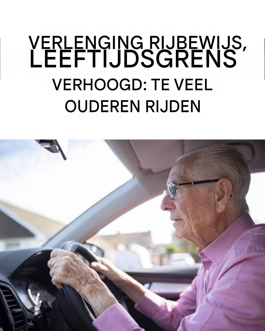 Rijbewijs verlengen: hoe vaak moet dit gebeuren en wat verandert er met de leeftijd?