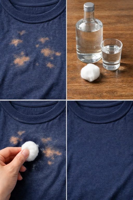 Bleekvlekken op je kleding? Je hoeft ze niet weg te gooien: hier is de oplossing.