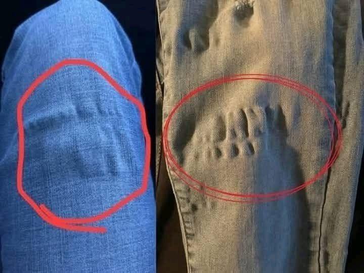 Waarom kreuken jeans na het wassen zo vreemd?