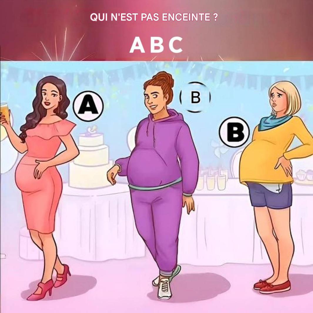 Welke van deze meisjes is níét zwanger? Alleen een logicus zou dat kunnen uitvogelen.