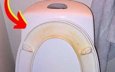 De truc om gele vlekken van de toiletbril te verwijderen