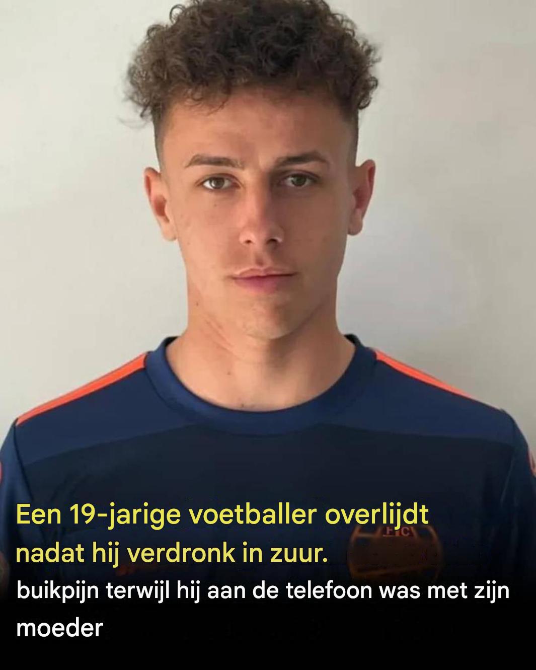 Tragisch einde voor veelbelovend Roemeens voetballer: Luca Manolache, 19 jaar, verdronk tijdens een gesprek met zijn moeder.