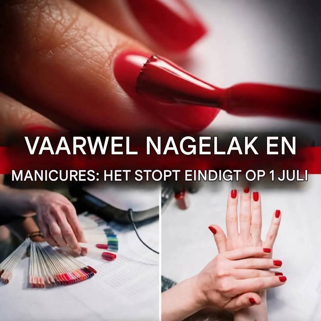 Verbod treedt in werking: vaarwel gel- en semi-permanente manicures (1 / 2)