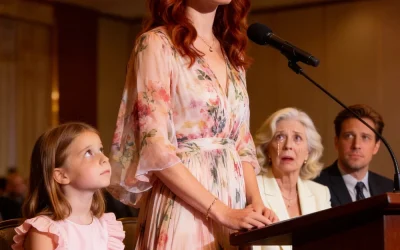 Giulia’s vingers bleven te lang stevig om de mijne geklemd, alsof ze tastbaar bewijs nodig had van de waarheid van wat ze net had gehoord. Haar gezicht veranderde niet noemenswaardig – ze was er te veel aan gewend – maar er trilde iets in haar ogen, alsof het autodeurtje iets had onthuld wat ze niet wist.  Matteo’s stem werd losser. “Sofia…” begon hij, en sprak mijn naam instinctief in het Italiaans uit.  Ik liet Giulia’s hand voorzichtig los. “We moeten gaan,” zei ik, nog steeds in het Italiaans, nog steeds kalm. Toen, in het Engels: “Matteo, zei je dat je alles begreep?” Ik aarzelde even voordat ik antwoordde. “Ik hoorde je zeggen ‘niet goed genoeg voor mij’. Ik hoorde je lachen.” Hij keek op, alsof de vraag oneerlijk was. “Met iedereen.” Ik knikte langzaam. “Dat is niet het punt, Matteo. Niemand sluit mij erbij in.” We reden in stilte, een angst die ons het gevoel gaf dat we in een nieuwe kamer van het huis waren, een plek die we nog nooit eerder hadden bezocht. Toen we bij mijn appartement aankwamen, volgde hij me naar binnen en bleef in de deuropening staan, alsof hij niet zeker wist of zijn moeder wel naar binnen mocht.  ‘Sofia,’ zei hij, zijn stem zachter. ‘Alsjeblieft. Morgen is belangrijk. Laat de woorden van je moeder niet alles verpesten.’ Ik keek hem aan, echt aan: de manier waarop hij mijn ongelukkig zijn afdeed als een simpele ergernis, de manier waarop hij wilde dat ik het accepteerde zonder dat hij zelf de moed hoefde op te brengen.  ‘Oké,’ zei ik zachtjes. ‘Dan is het makkelijk voor je om het goed te maken.’ Hij fronste. ‘Goedmaken voor wat?’ fluisterde ik. ‘Morgen, als je moeder ook maar iets zegt, wat dan ook, over dat ik minderwaardig ben aan jullie familie, dan corrigeer je haar. Onmiddellijk. Waar iedereen bij is. Niet later. Niet in het geheim. Nu.’ Matteo keek me aan alsof ik had gesuggereerd dat hij woedend zou worden. ‘Waar iedereen bij is?’  ‘Ja.’ Hij ademde scherp uit. ‘Sofia, je begrijpt niet hoe ze eruitziet.’ Ik moest bijna glimlachen. ‘Ik versta Italiaans, Matteo. Ik begrijp haar perfect.’  Zijn schouders zakten. “Je stelt me ​​voor een ultimatum.”  ‘Ik geef je een kans,’ corrigeerde ik hem. ‘Om mijn man te zijn, niet de assistent van je moeder.’ Hij zweeg even. Toen zei hij heel voorzichtig: ‘Ik zal morgenochtend met haar praten. Onder vier ogen.’ Ik voelde me ellendig, niet omdat hij weigerde, maar omdat hij het nog steeds niet begreep.  ‘Ik slaap vannacht bij mijn bruidsmeisje,’ zei ik, terwijl ik naar mijn kamer liep om een ​​kleine tas te pakken. Matteo keek op. ‘Sofia, kom eens hier.’  ‘Ik heb ruimte nodig,’ zei ik. ‘En Matteo?’ ‘Als je morgen wakker wordt en nog steeds denkt dat ik het probleem ben omdat ik niet lach vanwege megalofobie… kom dan niet naar het altaar.’ Terwijl ik de deur achter me sloot, trilden mijn handen eindelijk. Niet van angst, maar van verdriet. Want ik voelde de beslissing al vorm krijgen, als een storm die je aanvoelt voordat je hem ziet.