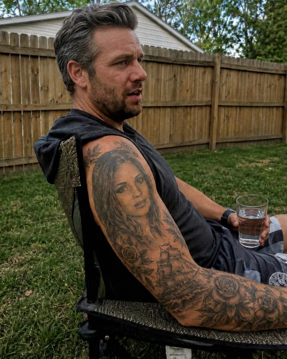 Ik dacht dat de tatoeage van mijn man zomaar een willekeurige vrouw voorstelde, totdat ik haar in het echt ontmoette.