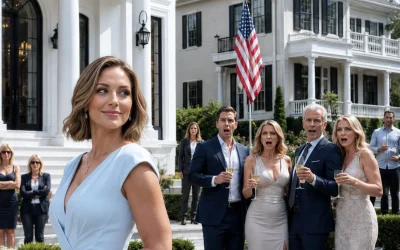 Mijn familie kocht mijn droomhuis om me te vernederen, maar ze wisten niet dat ik de grotere villa ernaast al bezat, en hun triomfantelijke toast veranderde in hun publieke val…