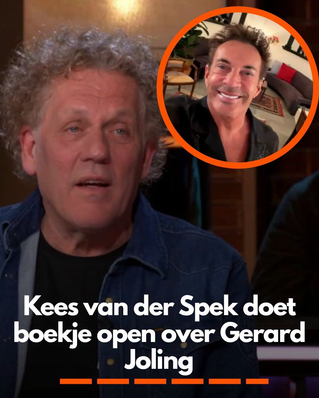 Kees van der Spek doet boekje open over Gerard Joling