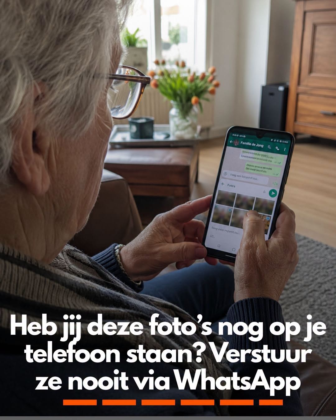 Heb jij deze foto’s nog op je telefoon staan? Verstuur ze nooit via WhatsApp