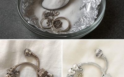 Hoe maak je zwartgeblakerd zilver schoon zodat het er weer als nieuw uitziet?