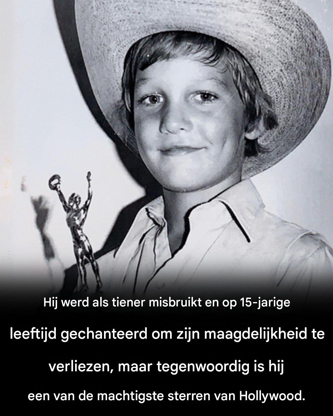 Hij werd als tiener misbruikt en op 15-jarige leeftijd gechanteerd om zijn maagdelijkheid te verliezen.