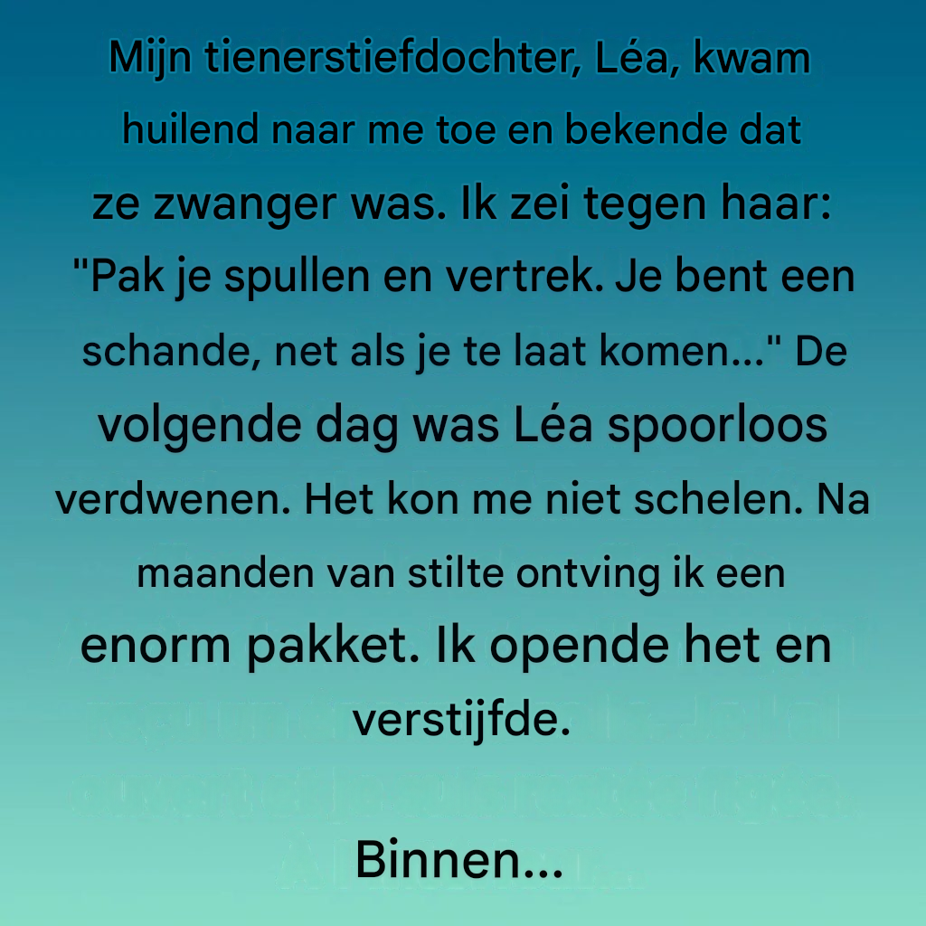 De mysterieuze doos en de waarheid van mijn woorden