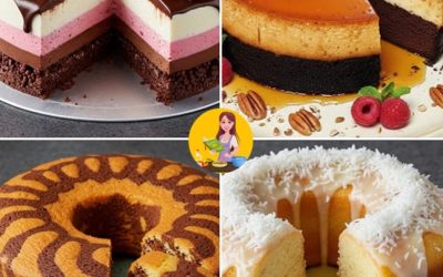 De 4 fantastische en heerlijke dessertrecepten die je in de eerste reactie vindt, zijn absoluut het proberen waard!🤯🤯👇🏻👇🏻