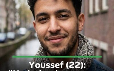 Youssef (22): “Nederlanders moeten accepteren dat het land verandert.”