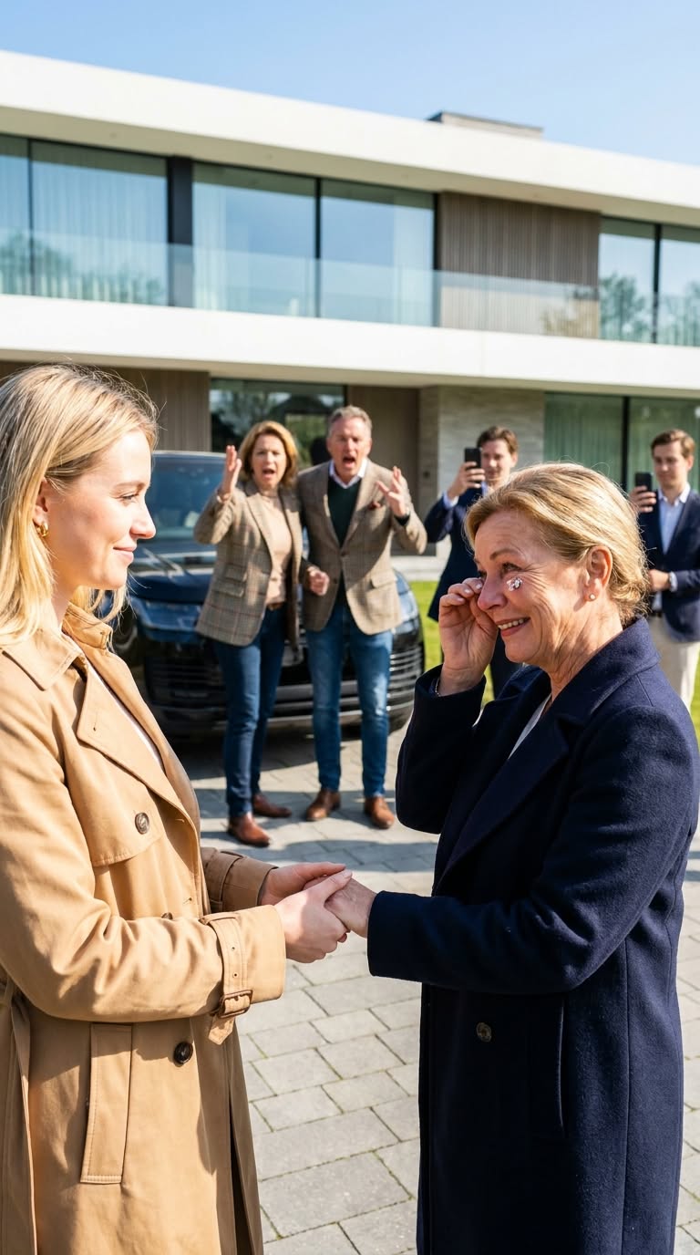 Ik had tien jaar lang de dochter van mijn man als mijn eigen dochter opgevoed, totdat ze werd toegelaten tot Harvard. Op het feest ter ere daarvan verscheen plotseling haar biologische moeder. Mijn ex-man stapte naar voren en kondigde aan: “Mijn gezin is eindelijk weer compleet. Bedankt dat je Elena gratis hebt opgevoed.” De zaal barstte in applaus uit – totdat zijn dochter opstond en met één zin alle illusies verbrijzelde.
