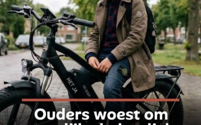 Ouders woest om mogelijke helmplicht voor fatbikes: “Dit gaat veel te ver”