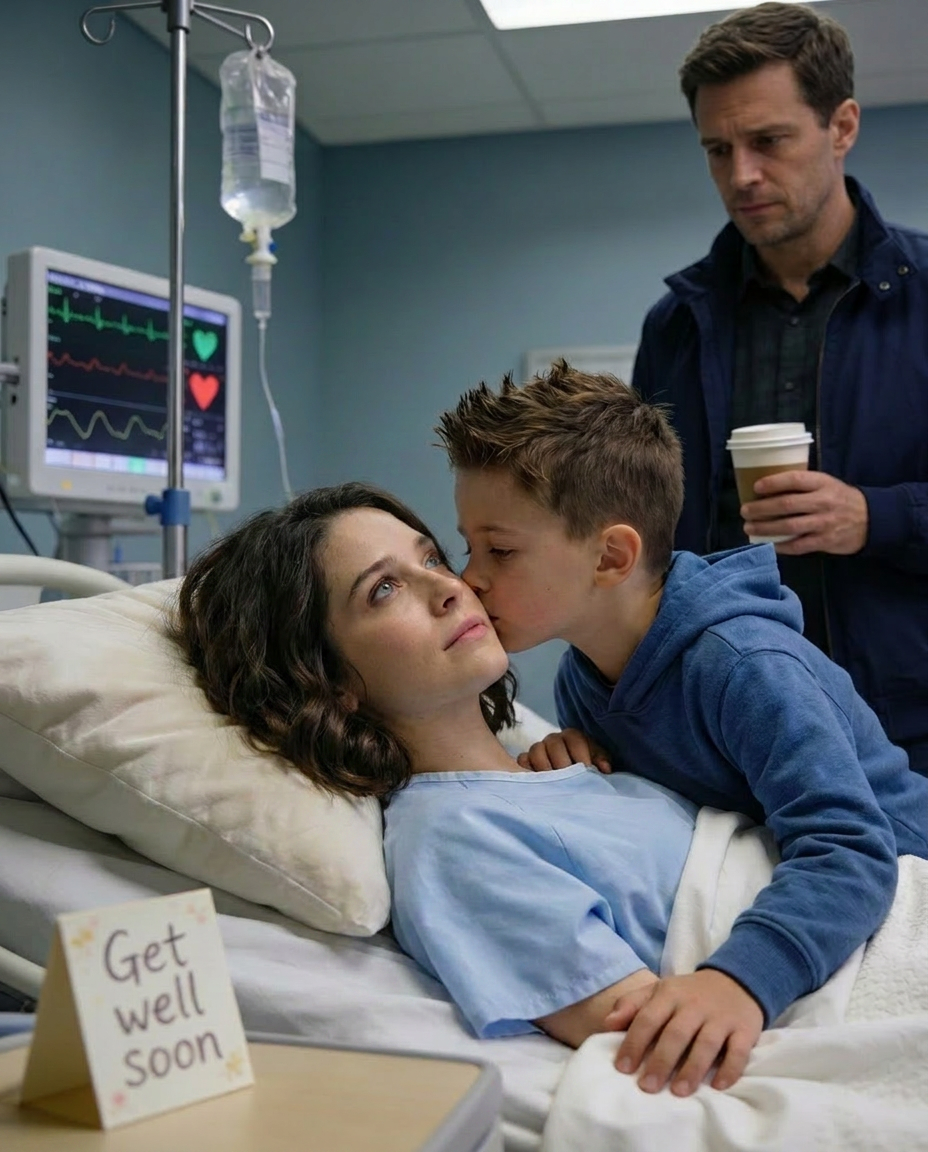 Ik ontwaakte uit mijn coma en hoorde mijn zoon fluisteren: “Doe je ogen niet open”… mijn man en zus wachtten me dood op om alles in beslag te nemen.
