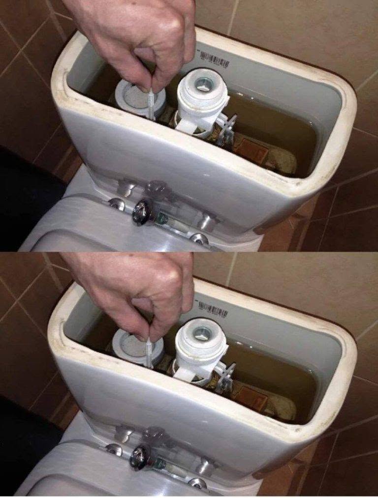 Het probleem van een constant stromend water uit het toilet is voor eens en voor altijd opgelost: een simpele oplossing van een ervaren loodgieter.