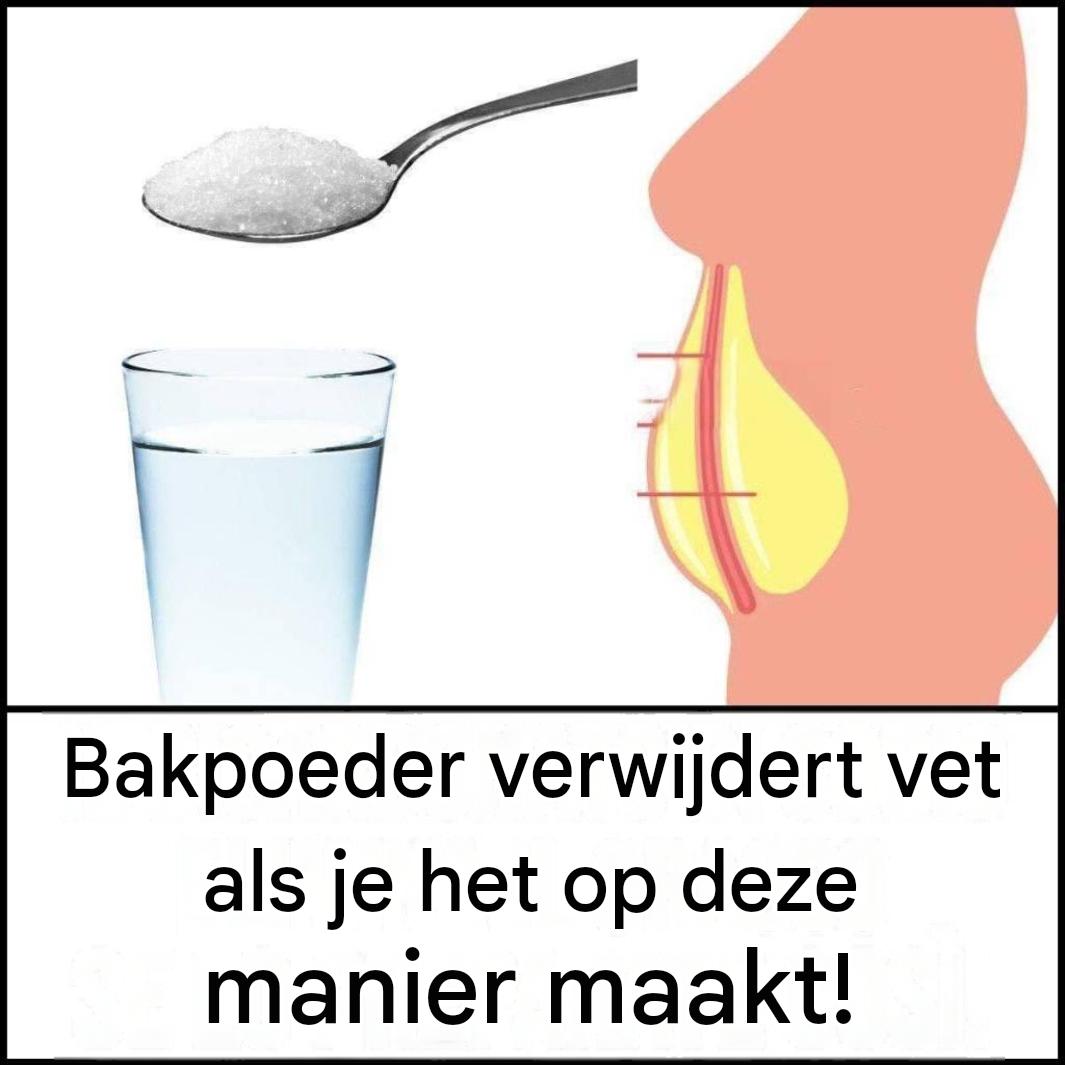 Zo kun je bakpoeder effectief gebruiken om af te vallen.