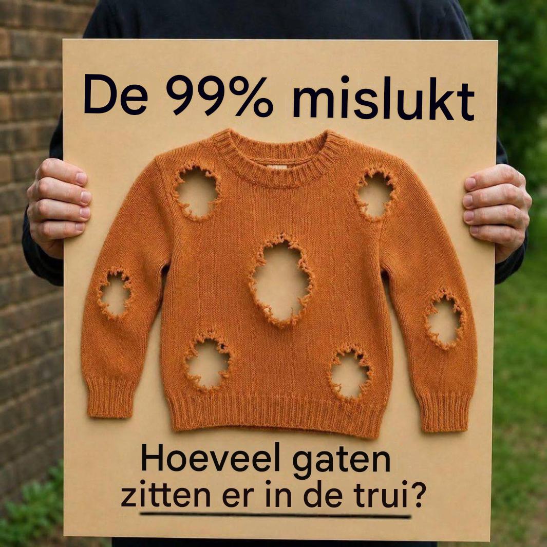 De uitdaging waar iedereen gek van wordt: behoor jij tot die 1% die het haalt?