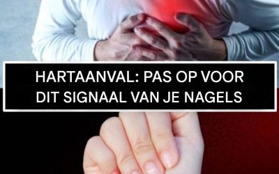 Hartaanval, hier is een signaal dat ons lichaam ons geeft: het komt van onze nagels.