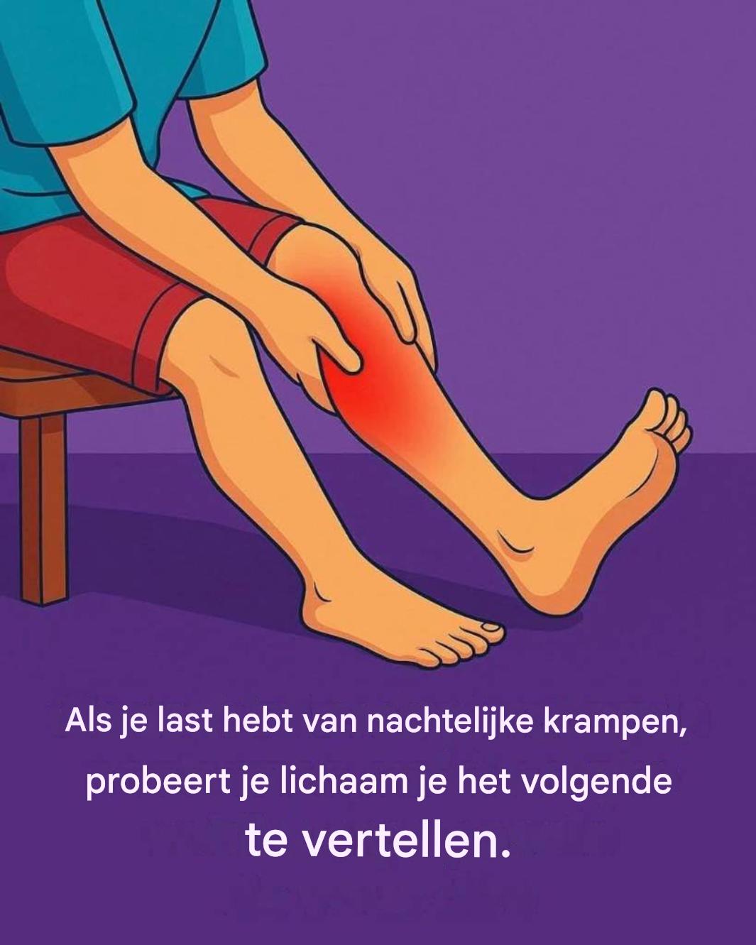 Nachtelijke krampen: waarom ontstaan ​​ze en hoe kun je ze op natuurlijke wijze voorkomen?