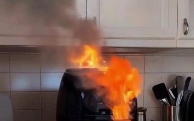 5 plekken waar je je airfryer thuis nooit moet gebruiken