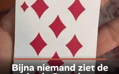 Bijna niemand ziet de derde 8 op deze speelkaart – lukt het jou?