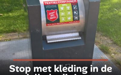 Stop met kleding in de textielbak: dit is wat er echt mee gebeurt (en wat je wél kunt doen)