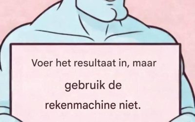 95% van de mensen maakt deze berekening fout… hoor jij bij die 5%?