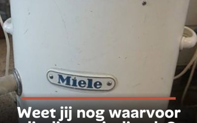 Weet jij nog waarvoor dit ding ooit diende? Dan behoor je officieel tot de oude garde