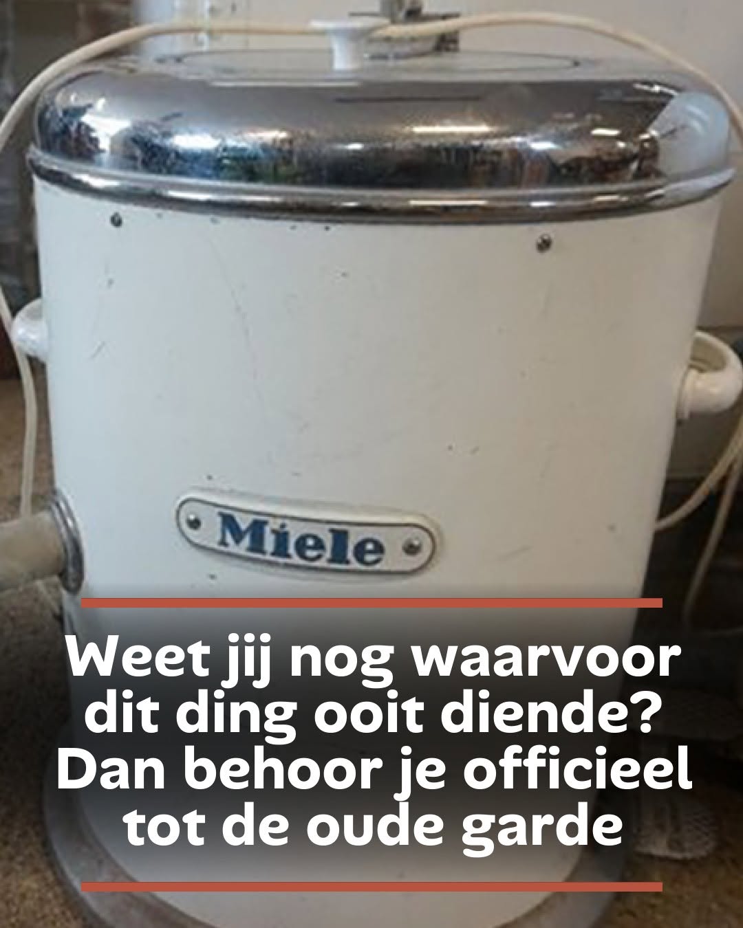 Weet jij nog waarvoor dit ding ooit diende? Dan behoor je officieel tot de oude garde