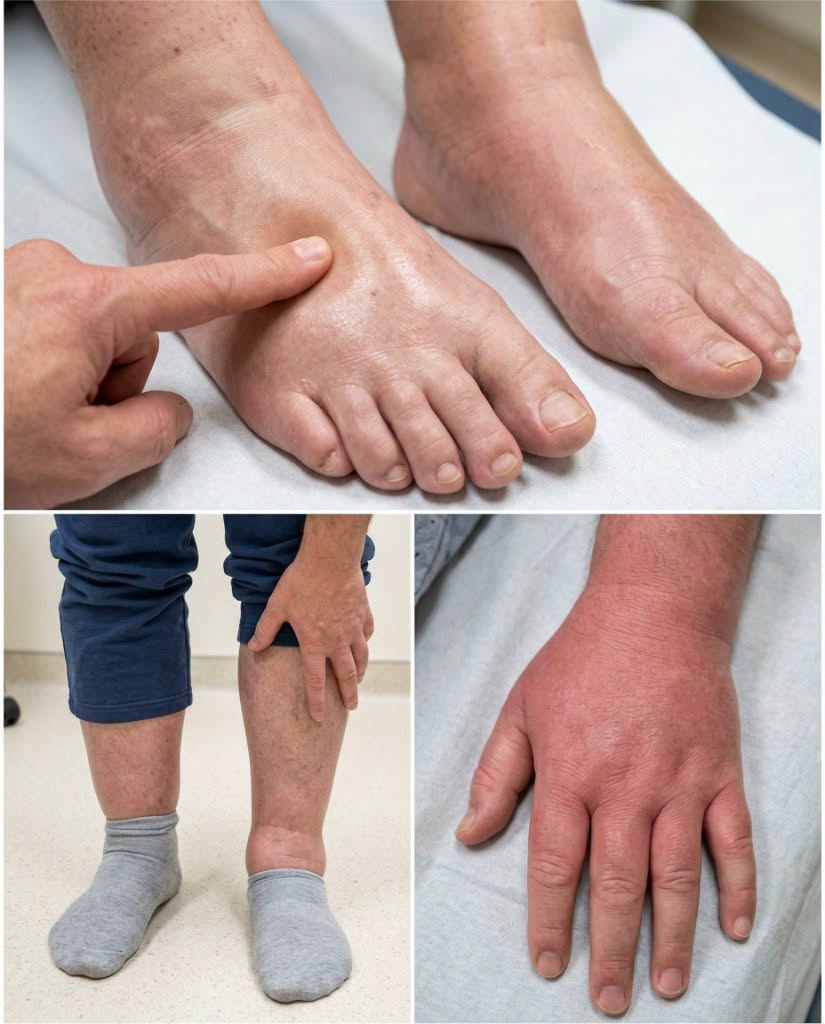 Ringen die strakker gaan zitten, schoenen die ineens te strak zitten: deze onverwachte zwellingen zeggen veel over je gezondheid.