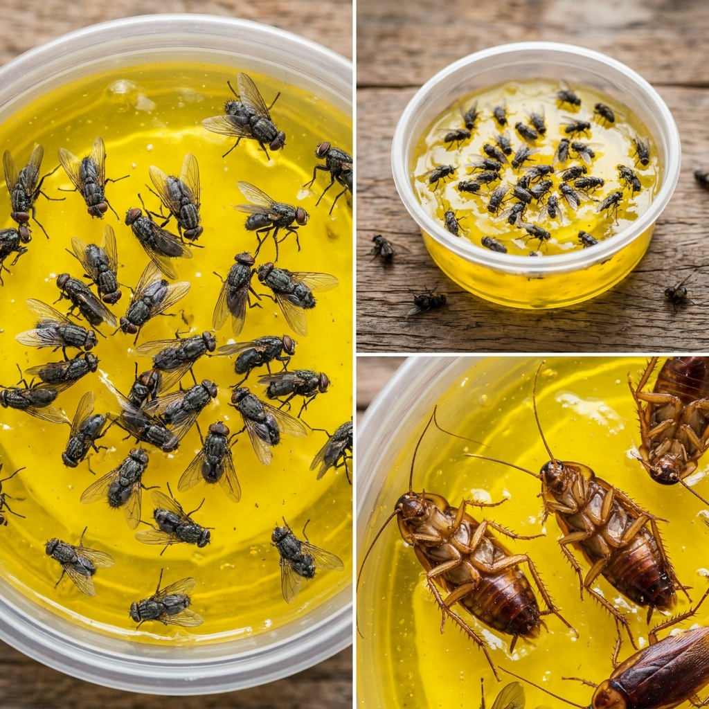 Eén simpele handeling in je keuken en zeg binnen een uur vaarwel tegen vliegen, kakkerlakken en muggen.
