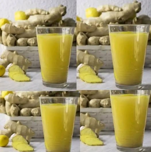 Zelfgemaakt gembersap en gemberdrankje
