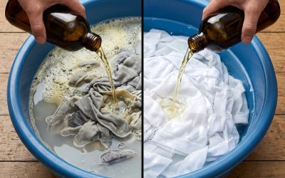 Zeg vaarwel tegen vergeelde was zonder bleekmiddel: natuurlijke tips en oplossingen voor het verwijderen van chloorvlekken.