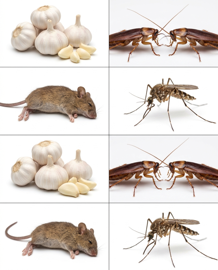Knoflook als ongediertebestrijder: de natuurlijke oplossing om ratten en insecten vaarwel te zeggen.