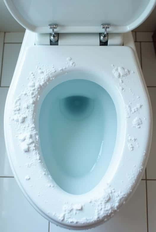 Een natuurlijke methode voor brandschone toiletten.