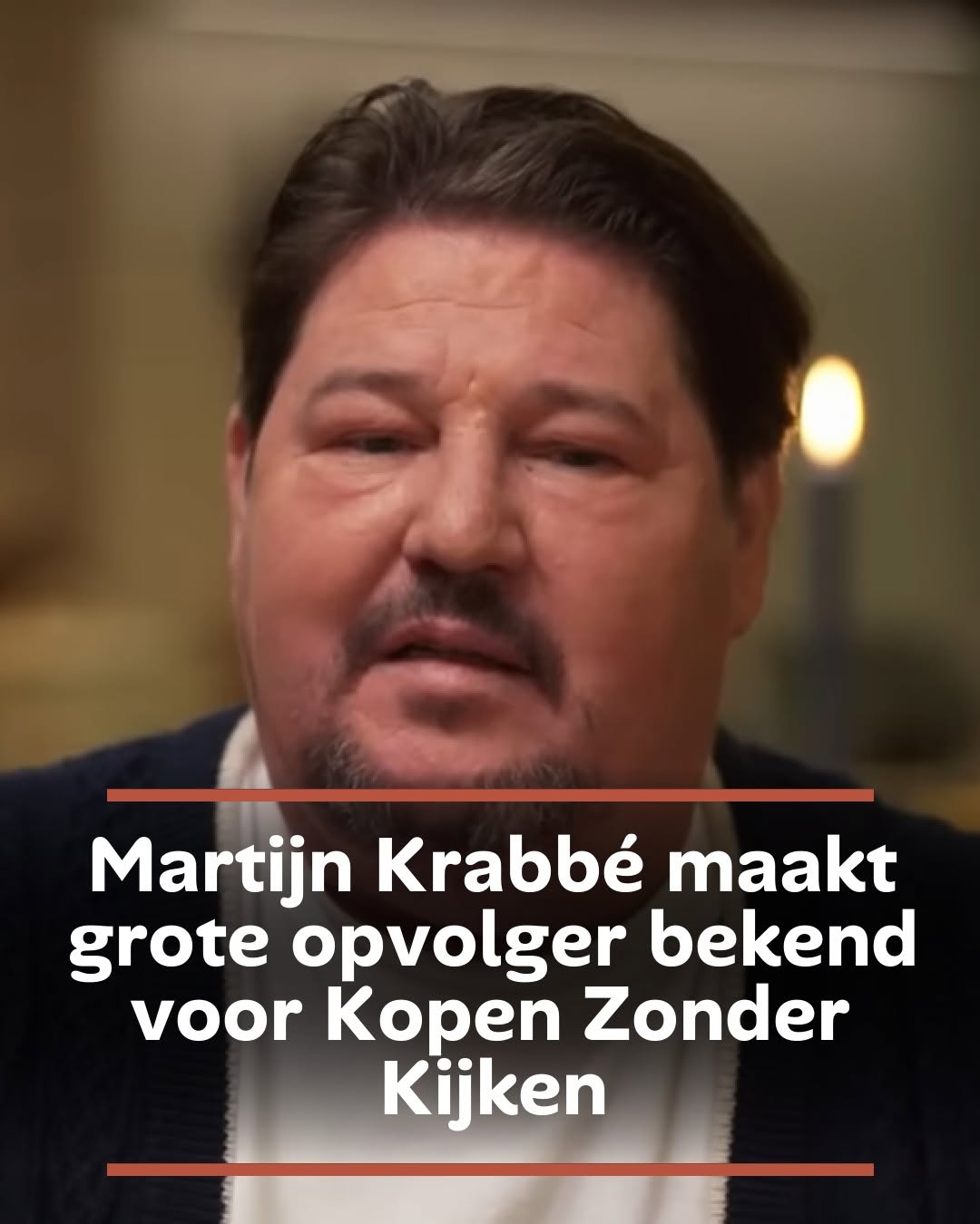 Martijn Krabbé maakt grote opvolger bekend voor Kopen Zonder Kijken