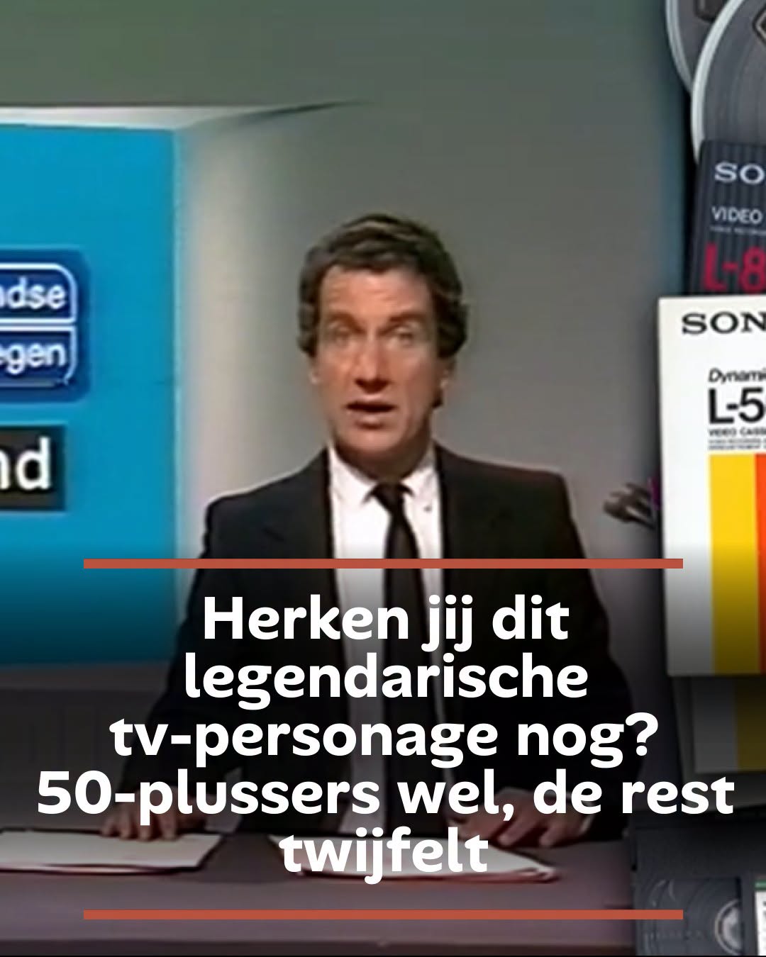 Herken jij dit legendarische tv-personage nog? 50-plussers wel, de rest twijfelt