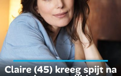 Claire (45) kreeg spijt na vaders overlijden: waarom ging ik niet vaker langs?