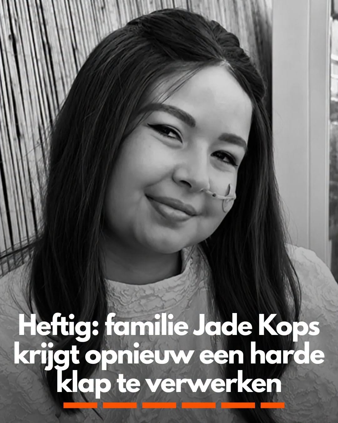 Heftig: familie Jade Kops krijgt opnieuw een harde klap te verwerken