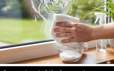 Glazen ramen worden snel vuil. Hier zijn een paar tips om ze van binnenuit schoon te maken.