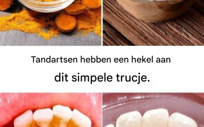 Hoe je tandsteen en tandplak kunt verwijderen zonder naar de tandarts te gaan: kurkuma en zout