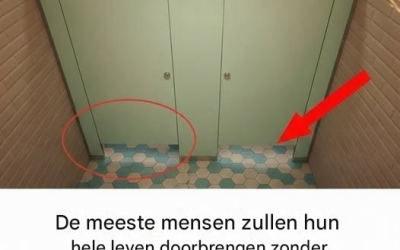 Waarom de deuren van openbare toiletten niet tot de vloer reiken: de verrassende waarheid