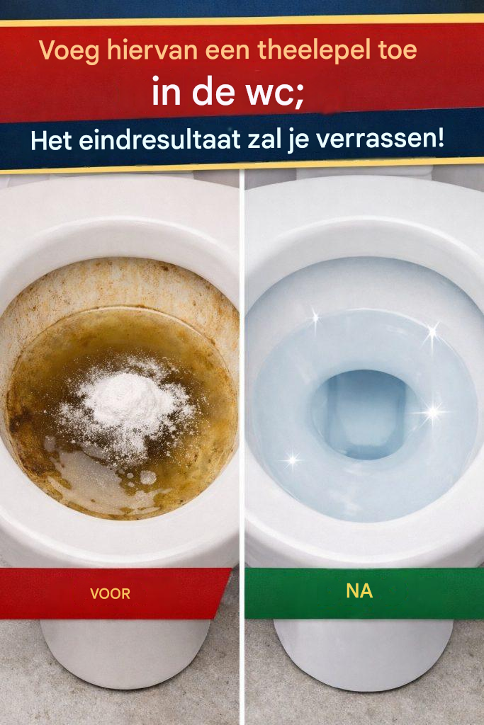 Voeg een theelepel toe aan het toilet; u zult versteld staan ​​van het resultaat.