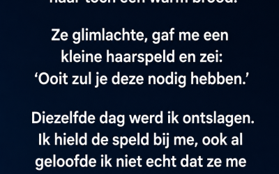 Het haarspeld die een leven bestaat