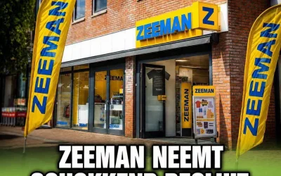 Zeeman neemt schokkend besluit: ‘Filialen sluiten deuren’